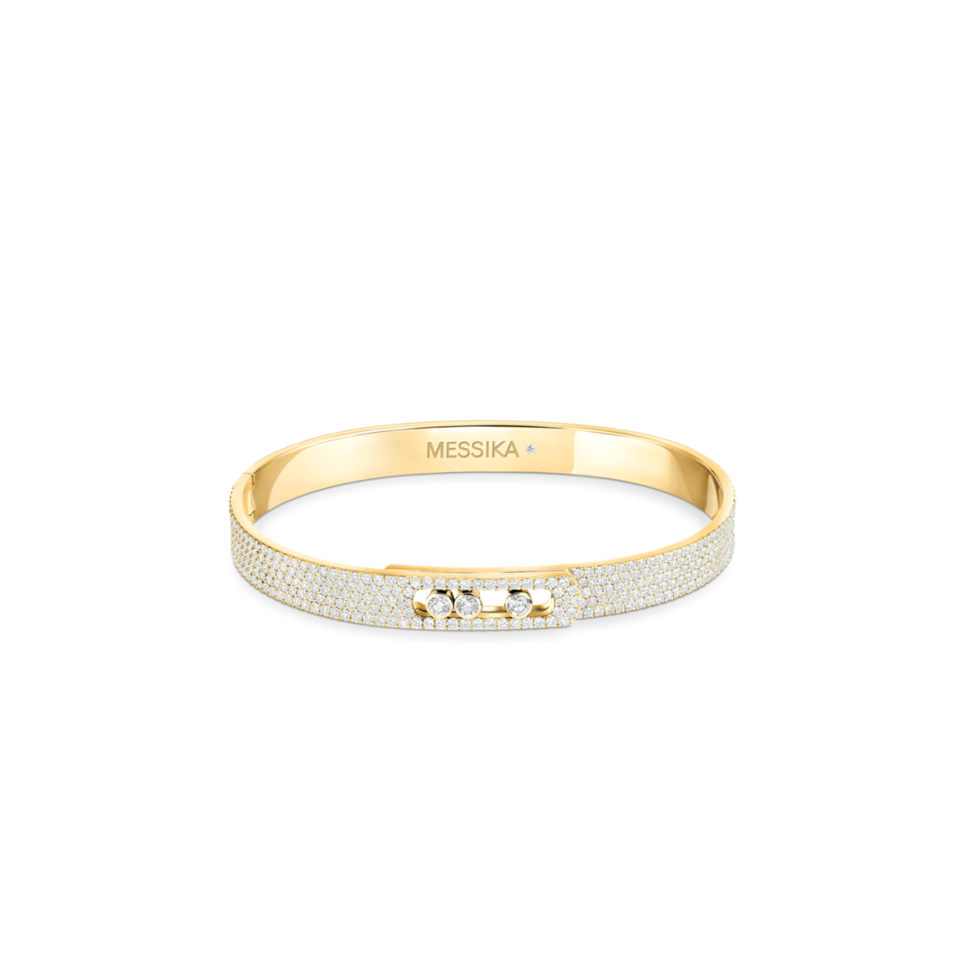 Mes1kaa move noa pavÉ bangle 12722